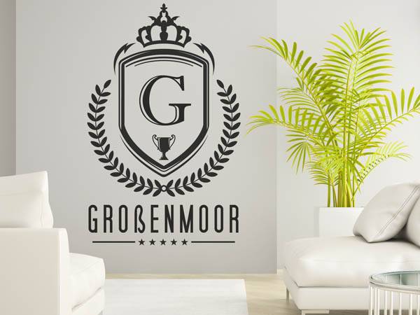 Wandtattoo Großenmoor Wappen