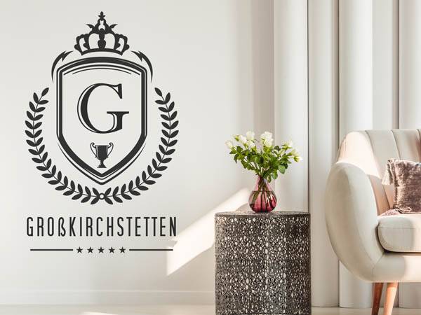 Wandtattoo Großkirchstetten Wappen