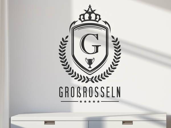Wandtattoo Großrosseln Wappen