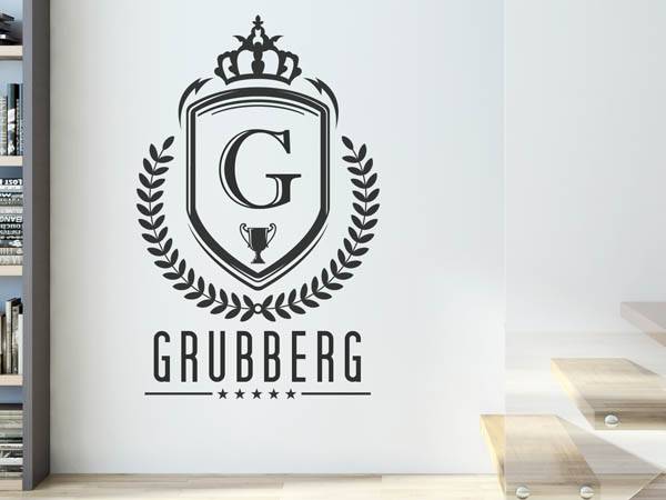 Wandtattoo Grubberg Wappen