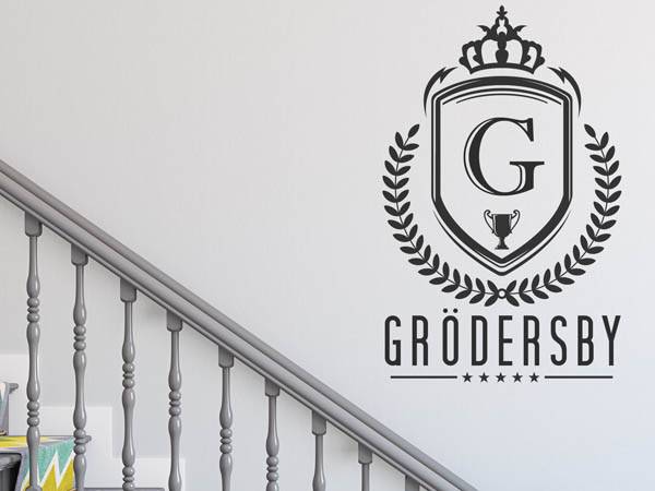 Wandtattoo Grödersby Wappen
