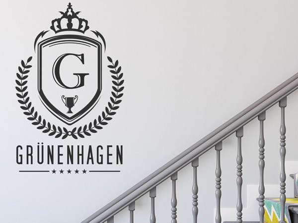 Wandtattoo Grünenhagen Wappen