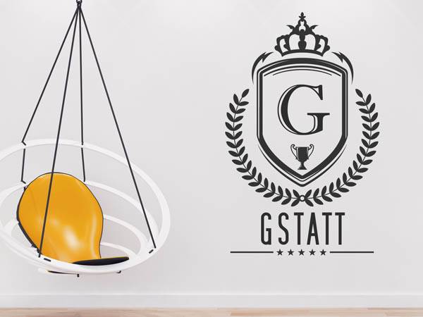 Wandtattoo Gstatt Wappen