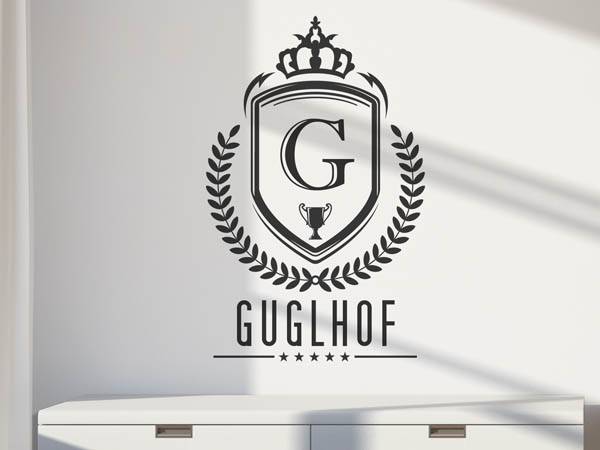 Wandtattoo Guglhof Wappen