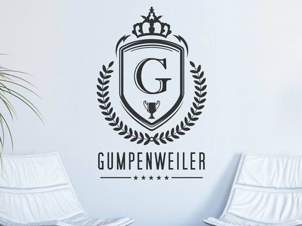 Wandtattoo Gumpenweiler Wappen