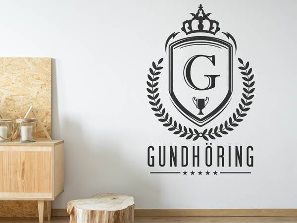Wandtattoo Gundhöring Wappen