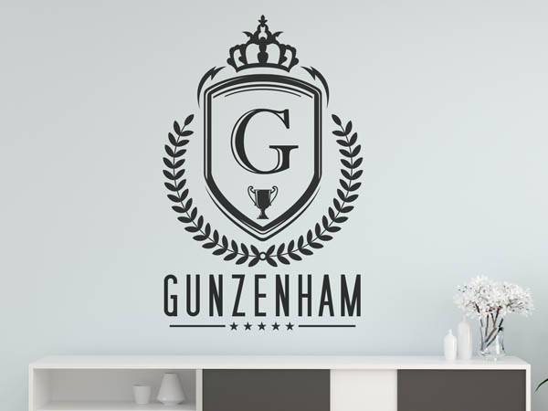 Wandtattoo Gunzenham Wappen