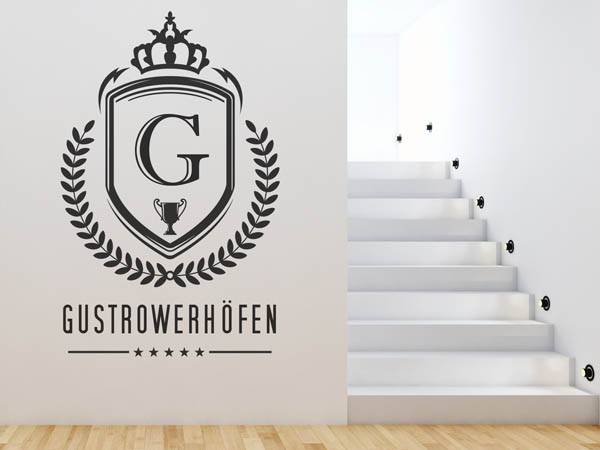 Wandtattoo Gustrowerhöfen Wappen