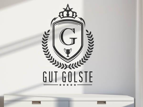 Wandtattoo Gut Golste Wappen
