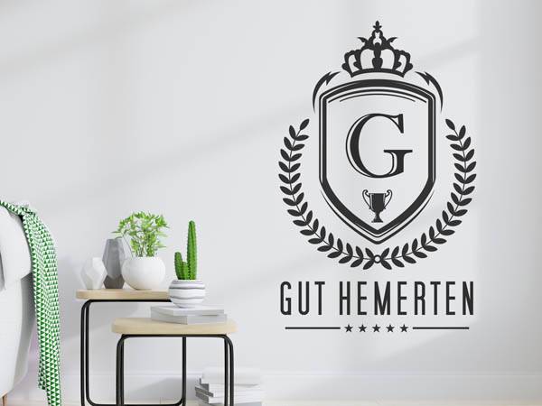 Wandtattoo Gut Hemerten Wappen