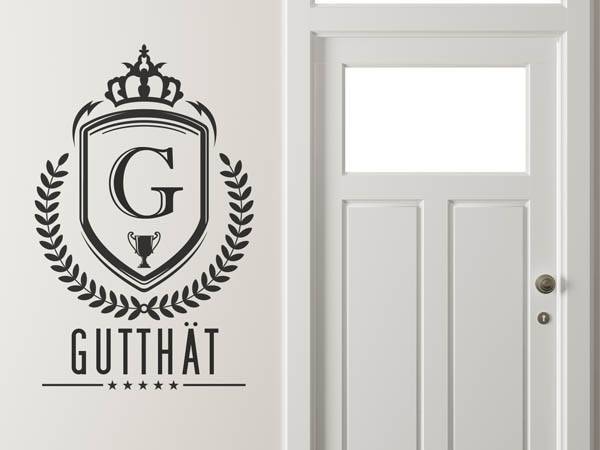 Wandtattoo Gutthät Wappen