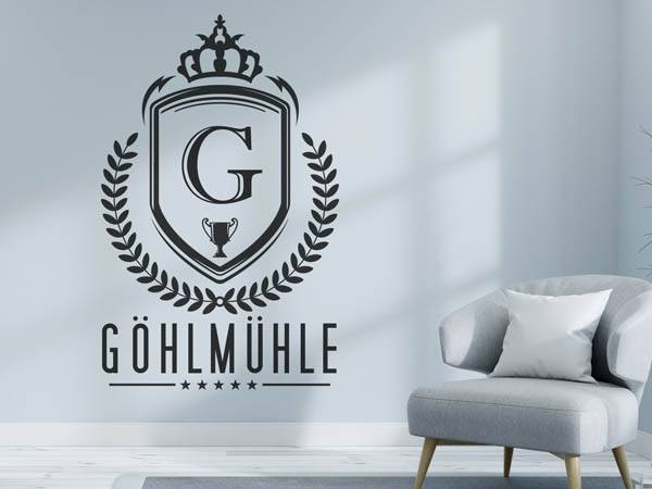 Wandtattoo Göhlmühle Wappen