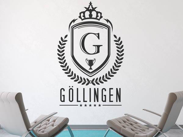 Wandtattoo Göllingen Wappen