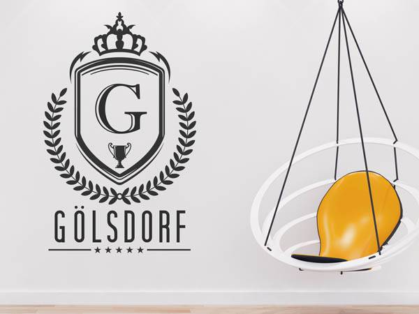 Wandtattoo Gölsdorf Wappen