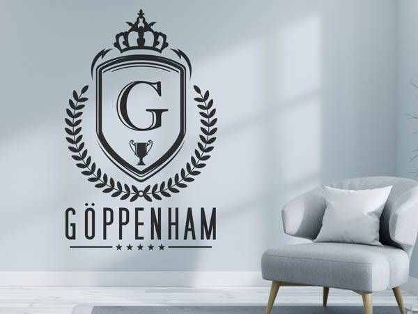 Wandtattoo Göppenham Wappen
