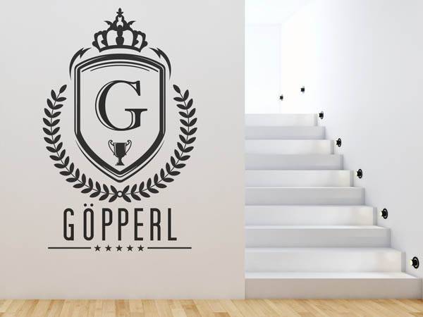 Wandtattoo Göpperl Wappen