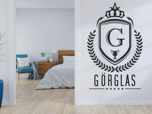 Wandtattoo Görglas Wappen
