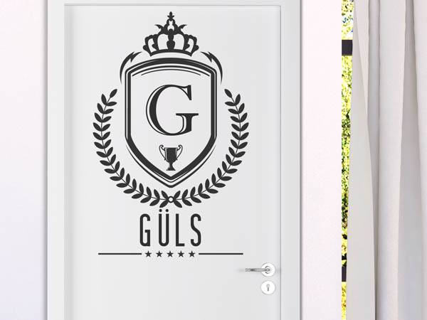 Wandtattoo Güls Wappen