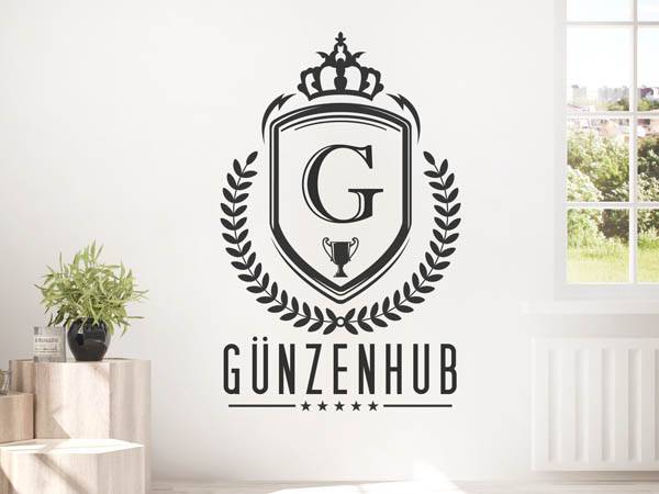 Wandtattoo Günzenhub Wappen