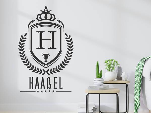 Wandtattoo Haaßel Wappen
