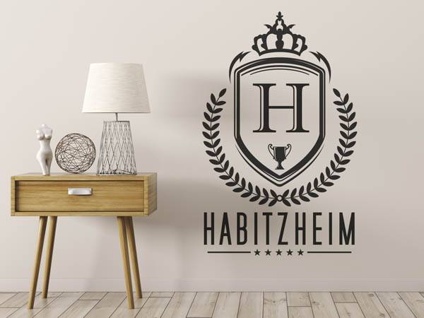 Wandtattoo Habitzheim Wappen
