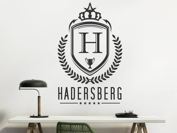 Wandtattoo Hadersberg Wappen