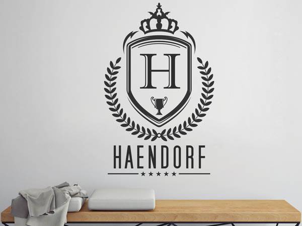 Wandtattoo Haendorf Wappen