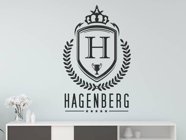 Wandtattoo Hagenberg Wappen