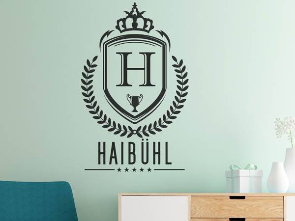 Wandtattoo Haibühl Wappen