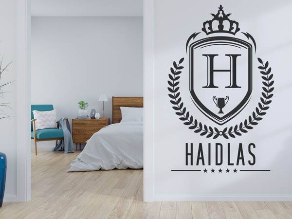 Wandtattoo Haidlas Wappen