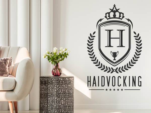 Wandtattoo Haidvocking Wappen