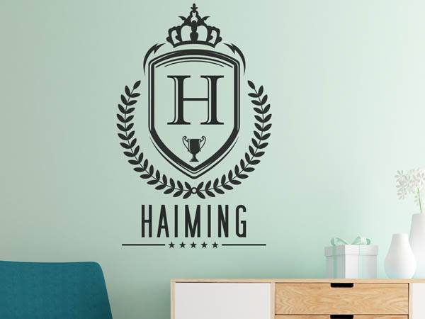 Wandtattoo Haiming Wappen