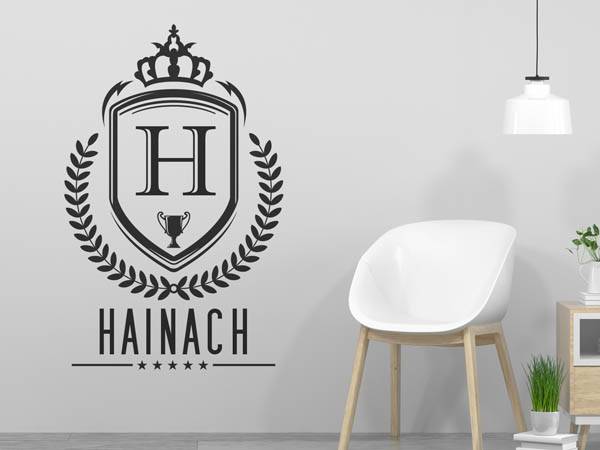 Wandtattoo Hainach Wappen