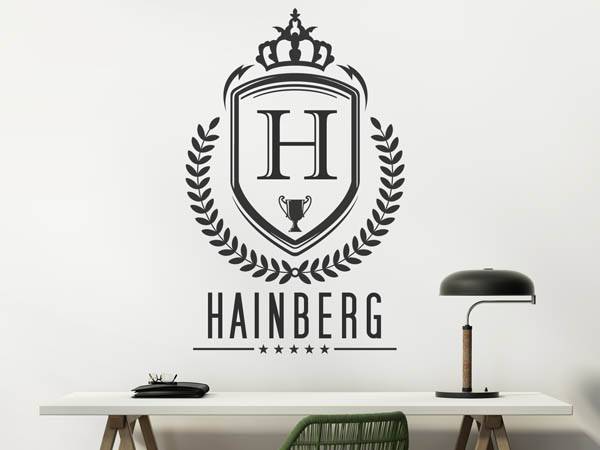 Wandtattoo Hainberg Wappen