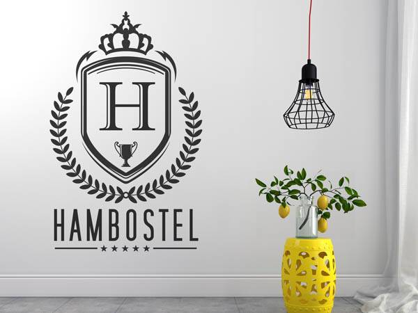 Wandtattoo Hambostel Wappen