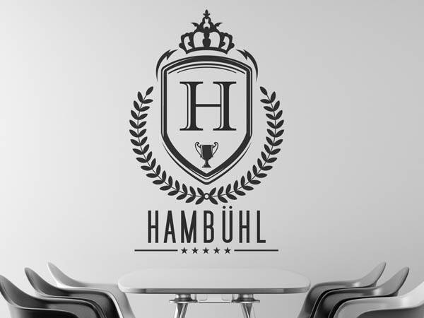 Wandtattoo Hambühl Wappen