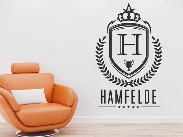 Wandtattoo Hamfelde Wappen