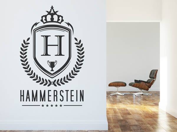 Wandtattoo Hammerstein Wappen