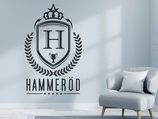 Wandtattoo Hammeröd Wappen