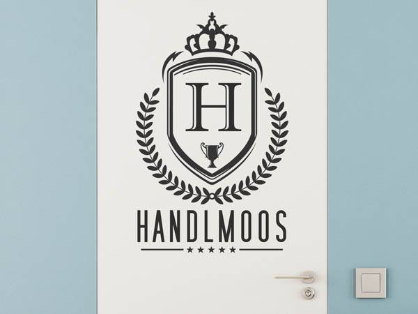 Wandtattoo Handlmoos Wappen