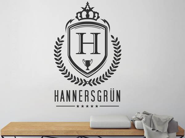 Wandtattoo Hannersgrün Wappen