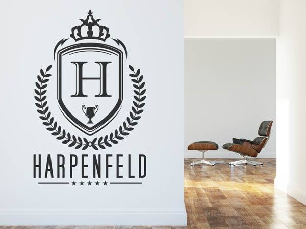 Wandtattoo Harpenfeld Wappen