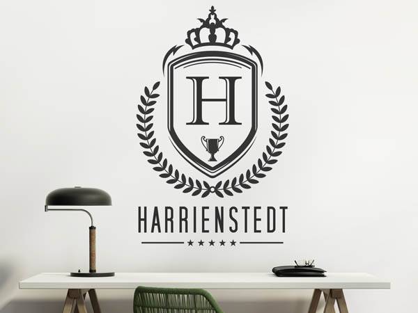 Wandtattoo Harrienstedt Wappen