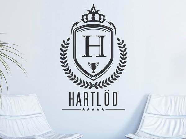 Wandtattoo Hartlöd Wappen