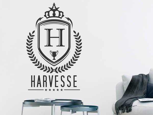 Wandtattoo Harvesse Wappen
