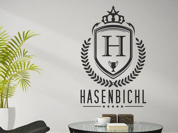 Wandtattoo Hasenbichl Wappen