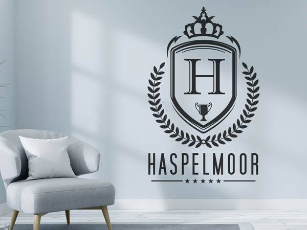 Wandtattoo Haspelmoor Wappen