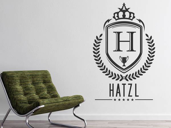 Wandtattoo Hatzl Wappen
