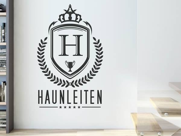 Wandtattoo Haunleiten Wappen