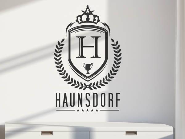 Wandtattoo Haunsdorf Wappen